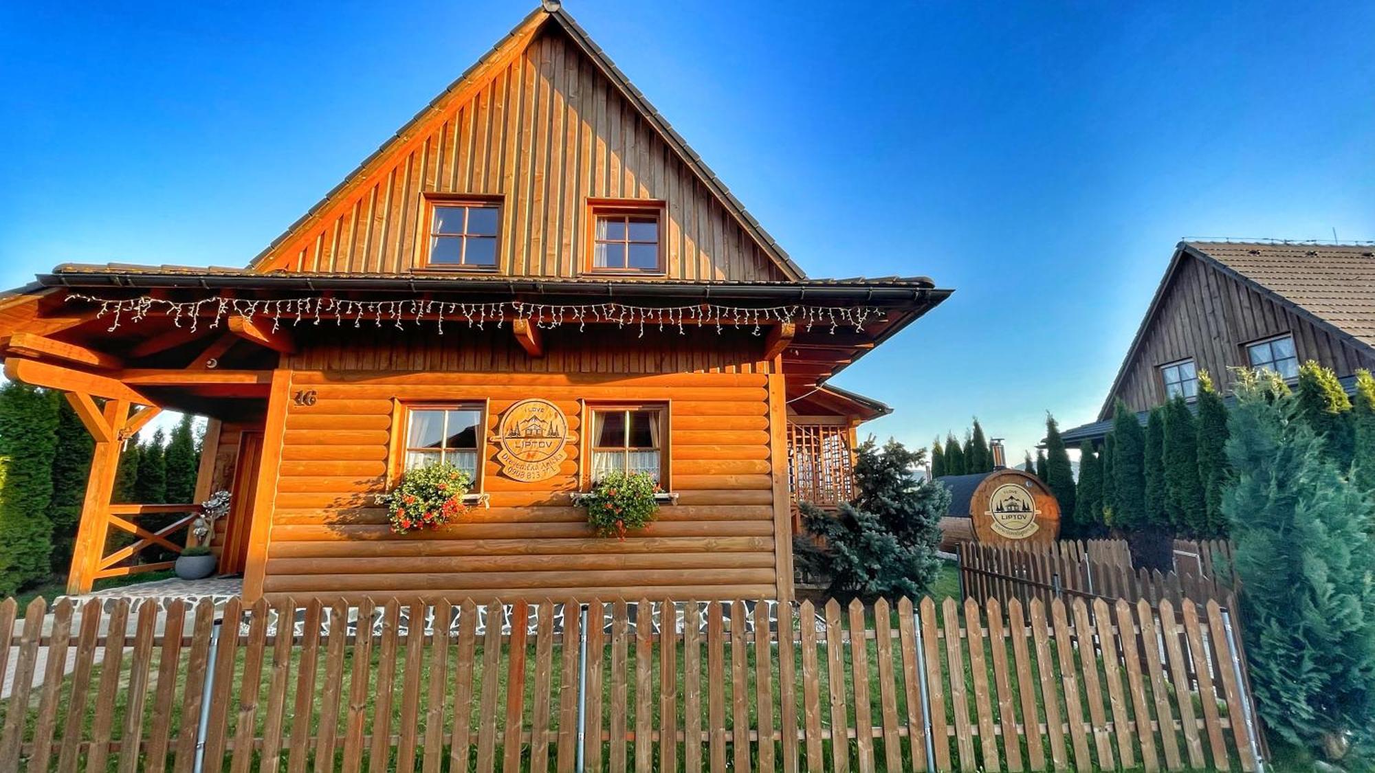 Drevenicka Anicka - Liptovska Mara Villa Tarnóc Kültér fotó